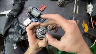 Cordless Drill Stuck Motor Repair