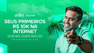 [LA CASA DIGITAL 3] | AULA 4 - Os SEUS primeiros R$ 10k por mês com Pablo Marçal AO VIVO