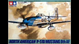 Tamiya 1/48 North American P-51D Mustang..Plastic Kit Build & Review.