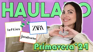 💸SUPER HAUL Primavera'24🌸! ZARA, STRADI, LEFTIES... ME LO PRUEBO TODO😍!! | Carla Wonderland