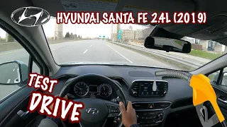 HYUNDAI SANTA FE 2.4 L 185 HP (2019) POV Drive Fuel Economy