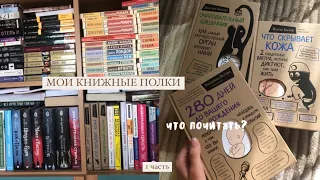 Мои книжные полки| 1 часть📖