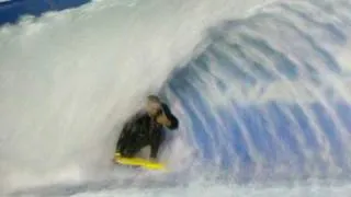 Derek flowriding at Wavehouse San Diego