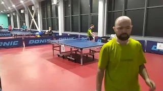 Чемпіонат України серед дорослих з настільного тенісу Когут Б - Жмуденко Я