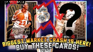NBA2k20 - BIGGEST MARKET CRASH IS HERE! BUY THESE CARDS TO MAKE MILLIONS OF MT! | AedanSplash