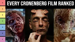 Every David Cronenberg Film Ranked — Tier List