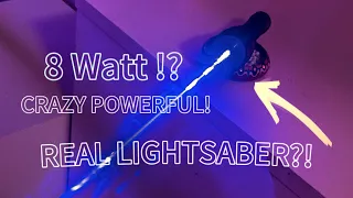 8w burning beast. ( real light saber!?)