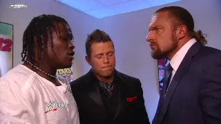 Raw - WWE COO Triple H punishes The Miz & R-Truth for their actions