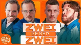 ZWEI gegen ZWEI | Felix Lobrecht & Finch vs. Dennis & Benni Wolter