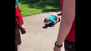 Blue Shirt Kid Dance