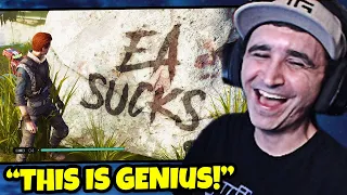 Summit1g Reacts To 19 Easter Eggs HIDDEN By ANGRY DEVS & 17 Video Games That ROAST Cheaters