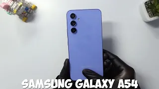 Samsung Galaxy A54 первый обзор на русском