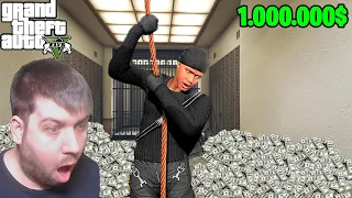 Az 1.000.000 DOLLÁROS BANKRABLÁS!😱 - GTA 5 (FILM)