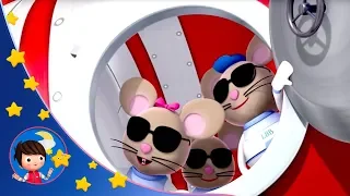 Three Blind Mice  | Kids songs | Nursery Rhymes | Sleep Baby Little Baby Bum