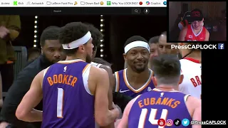 Bradley Beal gets ejected for pushing Jalen Green 😳| Houston Rockets vs Phoenix Suns Reaction
