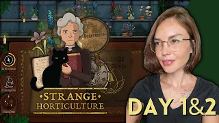 Strange Horticulture Day 1 & 2 Rain ASMR game