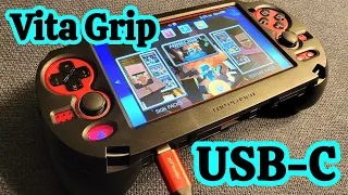 PS Vita Grip USB-C Compatible - Top Player L2 R2 OLED 1000