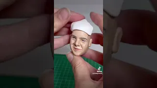 Dustin from Stranger Things in clay #shorts #clay