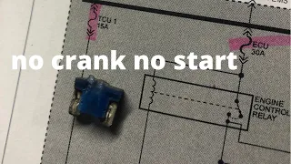 Hyundai no start no crank