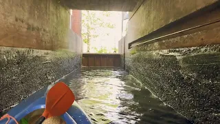 Mit dem Paddelboot im Spreewald