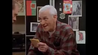 CLIP from FRASIER: Martin Crane Gets High (John Mahoney)*HILARIOUS SCENE*