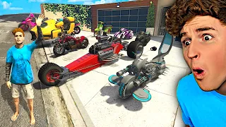 Collecting RARE BILLIONAIRE BIKES In GTA 5 RP..