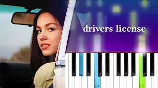 Olivia Rodrigo - drivers license  | Piano Tutorial