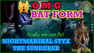 V Rising - Nightmarshal Styx the Sunderer - FINALLY BAT FORM - First Look Boss Fight