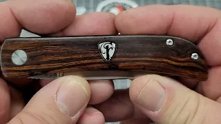 Finch Knife Co Ironwood Chernobyl Ant Unboxing and Quick Look