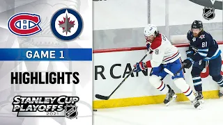 Second Round, Gm 1: Canadiens @ Jets 6/2/21 | NHL Highlights