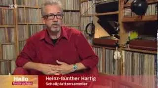 Schallplattensammler Heinz Günther Hartig