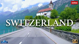 🏡🌸🌺🌷 Amazing and Beautiful Journey through the Swiss Alps: Brienz to Interlaken in 4K | #swiss