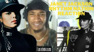 Janet Jackson - Rhythm Nation (Official Music Video) | REACTION |