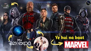 Disney d23 expo Marvel's all shows and movies!🔥