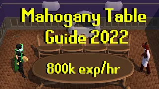 2022 OSRS Mahogany Table Guide   700k+ an Hour