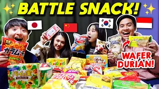 BATTLE SNACK: JEPANG VS KOREA VS INDONESIA VS CHINA!