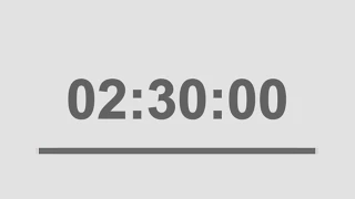 2,5 hour countdown timer / 150 minute timer