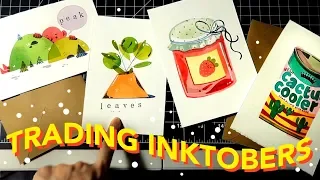 ☀ STUDIO VLOG 06 ☀ Trading Inktobers, Stationery Haul, Moving Studio, & more!