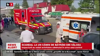 SCANDAL LA UN CĂMIN DE BĂTRÂNI DIN VÂLCEA. Știri B1_ 12 iulie 2023