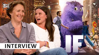 If | Cailey Fleming & Fiona Shaw Interview | On set bloopers that made it into the film | Their IFs