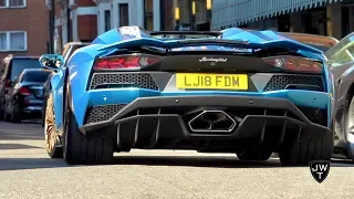 A True 2018 Lamborghini Aventador S LP740-4 INVASION in London!