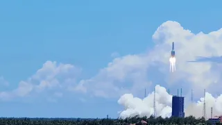Long March-5 Y4 launches Tianwen-1