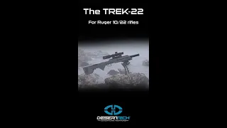 It's a 22: a Ruger 10/22 in our TREK-22 stock