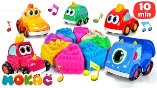 Песенки для детей с машинками Мокас — Игрушки для самых маленьких