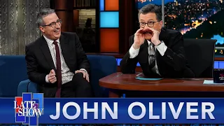 John Oliver Remembers His First Oreo Pizza