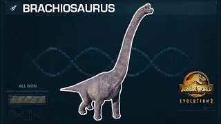 All Brachiosaurus Skins - Jurassic World Evolution 2