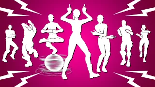 Top 30 Popular Fortnite Dances & Emotes! (Coachella, Air Flurry, Aang's Air Sphere)