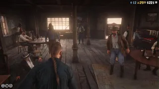 Red Dead Redemption 2 Fight