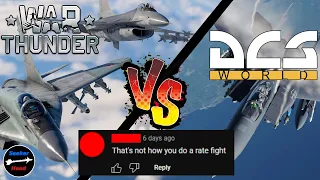 War Thunder Vs DCS