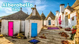 Alberobello, Italy 🇮🇹 The Strangieast Village In Puglia | 4K HDR Walking Tour